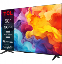 TCL 50P655 4K HDR TV with Google TV and Game Master 2.0 (2024)
