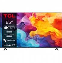 TCL 65P655 4K HDR TV with Google TV and Game Master 2.0 (2024)
