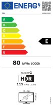 TCL 65P655 4K HDR TV with Google TV and Game Master 2.0 (2024)