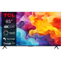 TCL 85P655 4K HDR TV with Google TV and Game Master 2.0 (2024)