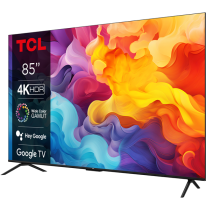TCL 85P655 4K HDR TV with Google TV and Game Master 2.0 (2024)