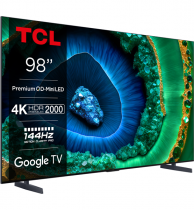 TCL 98C955 4K QD Mini-LED 144HZ TV with Google TV and 2.2.2 Onkyo (2024)