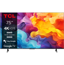 TCL 75P655 4K HDR TV with Google TV and Game Master 2.0 (2024)