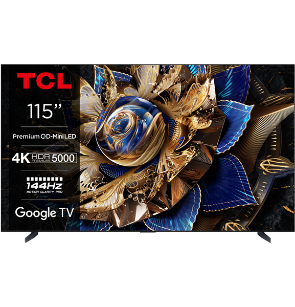 TCL 115X955 4K QD Mini-LED 144HZ TV with Google TV and 6.2.2 Onkyo (2024)