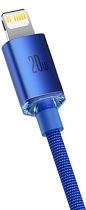 Baseus Crystal Shine Series Cable Type-C to Lightning 20W 1.2m Blue