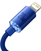 Baseus Crystal Shine Series Cable Type-C to Lightning 20W 1.2m Blue