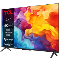 TCL 43P655 4K HDR TV with Google TV and Game Master 2.0 (2024)