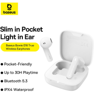 Baseus Bowie E16 True Wireless Earphones Stellar White