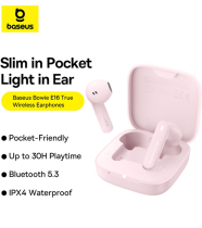 Baseus Bowie E16 True Wireless Earphones Baby Pink