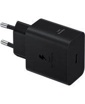 Samsung New Fast GaN Travel Charger 45W + Cable Type C To Type C Black