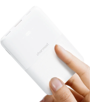 Charmast Powerbank Mini 10000mAh Lightning/Type-C/Micro USB PD 20W White