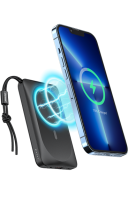 Charmast Powerbank Magsafe Wireless 10000mAh PD 20/QC18W Black