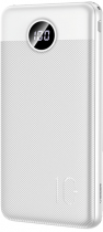 Charmast Powerbank 10000mAh PD 20W LED Screen Display White