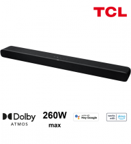 TCL TS8211 2.1 καναλιών Dolby Atmos Sound Bar με ενσωματωμένα Subwoofers