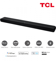 TCL TS8211 2.1 καναλιών Dolby Atmos Sound Bar με ενσωματωμένα Subwoofers