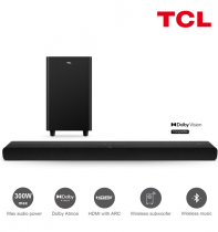 TCL TS8212 2.1.2 Channel Dolby Atmos Sound Bar with Wireless Subwoofer