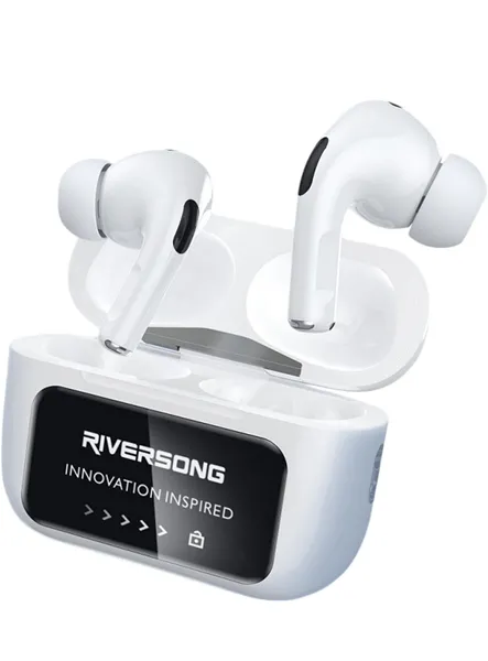 Riversong True Wireless Earbuds Airfly T2 White Globalsat e-Shop