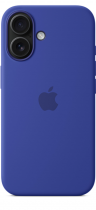 Apple iPhone 16 Silicone Case with MagSafe Ultramarine