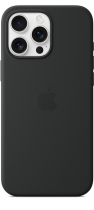 Apple iPhone 16 Pro Max Silicone Case with MagSafe Black