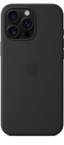 Apple iPhone 16 Pro Max Silicone Case with MagSafe Black