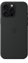 Apple iPhone 16 Pro Max Silicone Case with MagSafe Black