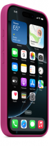 Apple iPhone 16 Pro Silicone Case with MagSafe Fuchsia