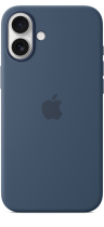 Apple iPhone 16 Plus Silicone Case with MagSafe Denim
