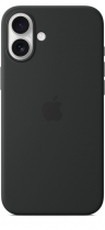 Apple iPhone 16 Plus Silicone Case with MagSafe Black