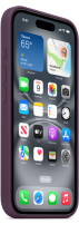 Apple iPhone 16 Silicone Case with MagSafe Plum