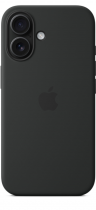 Apple iPhone 16 Silicone Case with MagSafe Black