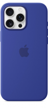 Apple iPhone 16 Pro Max Silicone Case with MagSafe Ultramarine