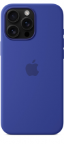 Apple iPhone 16 Pro Max Silicone Case with MagSafe Ultramarine