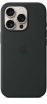 Apple iPhone 16 Pro Silicone Case with MagSafe Black