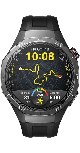 Huawei Watch GT 5 Pro 46mm Black | Globalsat e-Shop