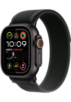 Apple Watch Ultra 2 GPS + Cellular 49mm Black Titanium Case with Black Trail Loop (M/L)