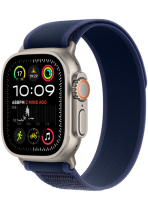 Apple Watch Ultra 2 GPS + Cellular 49mm Natural Titanium Case with Blue Trail Loop (M/L)