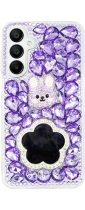 Vivid Diamond Case with Mirror Samsung Galaxy A16 Purple