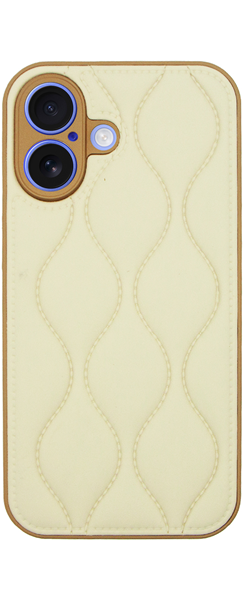 Vivid Wave Shape PU Leather Case Apple iPhone 16