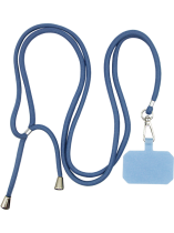 Vivid Neck Rope Lanyard Blue