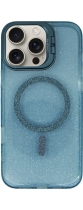 Vivid Magsafe Glitter Protective Case Apple iPhone 16 Pro Max Blue