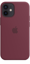 Apple Silicone Case iPhone 12 mini with MagSafe Plum