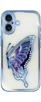 Vivid Shine Butterfly Case Apple iPhone 16