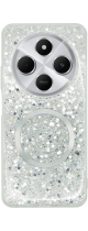 Vivid Magsafe Glitter Case Redmi 14C 4G Silver