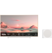 TCL 75A300 PRO NXTFrame PRO QLED TV with 3.1.2 Wireless SoundBar and Subwoofer (2024)