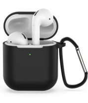FoneFX Accessories Kit for Airpods with Rubber Case Black