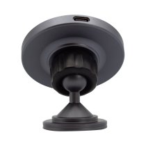 Vivid Magnetic Wireless Car Charger Center Console 15W Dark Gray