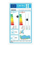 Samsung AR35 AR12TXHQASINEU 12000 BTU Κλιματιστικό Τοίχου