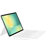 Samsung Book Cover Keyboard - AI Key Galaxy Tab S10 FE+ White
