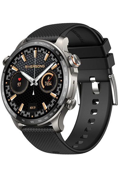 Riversong Smartwatch Motive 10 GT Black