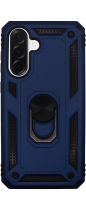 Vivid Ring Rugged Armor Case Samsung Galaxy A36 Blue
